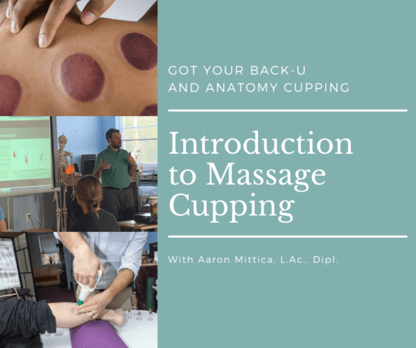Intro to Massage Cupping - October 8, 2022