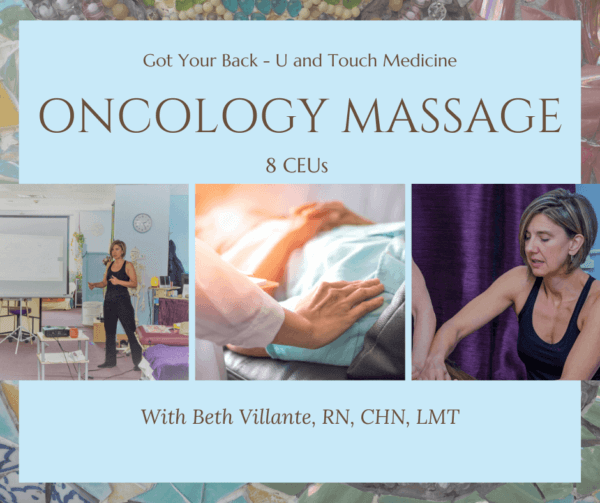 Oncology Massage - December 17, 2022