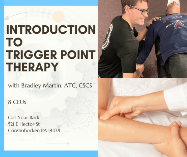 Introduction to Trigger Point Therapy, January 25, 2023