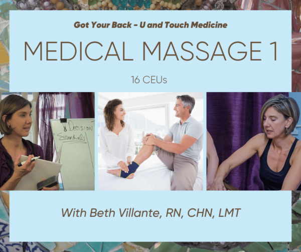 Medical Massage Level 1 - November 8 & 9, 2025