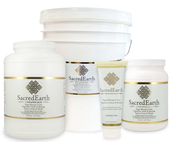 Sacred Earth Botanicals Vegan Massage Cream